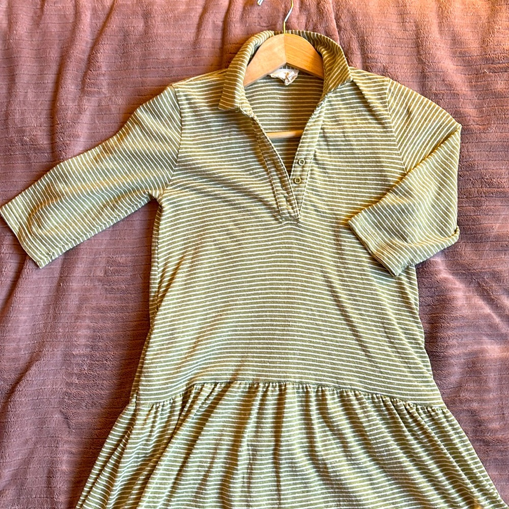 Girls Green Sun Dress